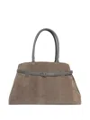 Sarah Chofakian Suede Tote Bag