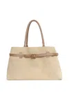 Sarah Chofakian Calizo Suede Tote Bag
