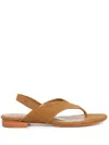 Sarah Chofakian Carper Sandals In Brown