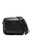 Sarah Chofakian Champs Elysees Leather Crossbody Bag In Black