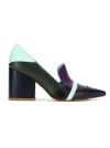 Sarah Chofakian Colour Block Pumps In Multicolour
