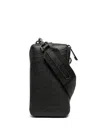 Sarah Chofakian David Leather Wallet In Black