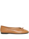 Sarah Chofakian Desk Ballerina Flats In Brown