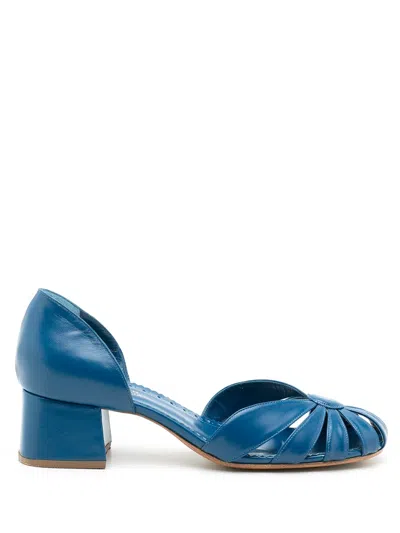 Sarah Chofakian Dorsey Marjorie Pumps In Blue