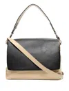 Sarah Chofakian Dumas Leather Shoulder Bag In Black