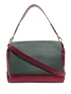 Sarah Chofakian Dumas Leather Shoulder Bag In Green
