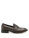 Sarah Chofakian Edward Flat Loafers In Brown