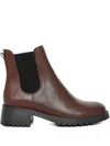 Sarah Chofakian Emil 55mm Side-panel Chelsea Boots In Brown