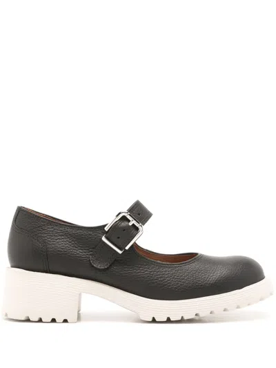Sarah Chofakian Esmerie 50mm Leather Pumps In Black