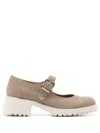 Sarah Chofakian Esmerie Leather Pumps In Neutrals