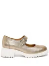 Sarah Chofakian Esmerie Low-heel Loafers In Gold