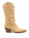 Sarah Chofakian Estee Western Boots In Neutrals