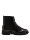 Sarah Chofakian Express Brogue Ankle-boots In Black