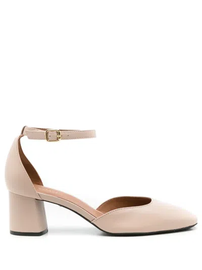 Sarah Chofakian Pumps Mit Blockabsatz In Neutrals