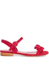 Sarah Chofakian Forest Sandalen In Red
