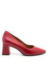 Sarah Chofakian Francesca 65mm Pointed-toe Pumps In Red
