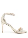 Sarah Chofakian Joy Strappy Sandals In Metallic