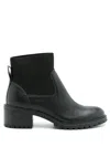 Sarah Chofakian Leather Melrose Boots In Black