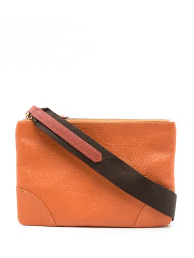 Sarah Chofakian Leather York Shoulder Bag In Multicolour