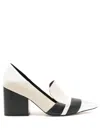 Sarah Chofakian Magenta 80mm Pointed-toe Pumps In White