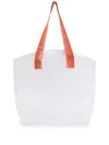 Sarah Chofakian Mesh Tote Bag In White
