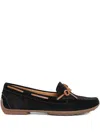 Sarah Chofakian Michigan Boat Shoes In Black