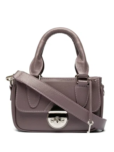Sarah Chofakian Mini Leather Top-handle Bag