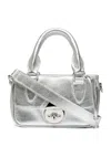 Sarah Chofakian Mini Sarah Metallic Leather Tote Bag