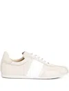 Sarah Chofakian Mochi Stripe Sneakers In Neutral