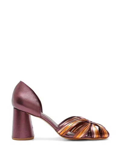 Sarah Chofakian Monta Tindari Sandals In Pink