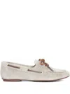 Sarah Chofakian Moon Basket Loafers In Gray
