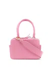 Sarah Chofakian Multiple-compartment Leather Crossbody Bag In Pink