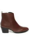 Sarah Chofakian Nicolo 40mm Boots In Brown
