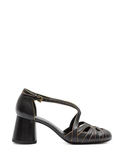 Sarah Chofakian Palazzo Brera Pumps In Black