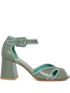 Sarah Chofakian Paris-brest Sandals In Green