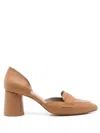 Sarah Chofakian Perry Pointed-toe 70mm Pumps In Brown