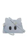 Sarah Chofakian Pig Fun Clutch Bag In Blue
