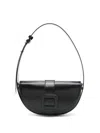 Sarah Chofakian Polished-finish Leather Bag In Black