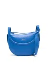 Sarah Chofakian Pollie Leather Crossbody Bag In Floaterroyal