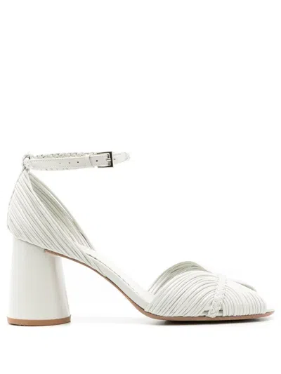 Sarah Chofakian Twiggy Sandalen In Grey