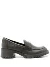 Sarah Chofakian Ully 45mm Leather Loafers In Black
