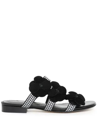 Sarah Chofakian Valley Sandalen In Schwarz