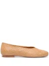 Sarah Chofakian William Ballerina Shoes In Neutrals
