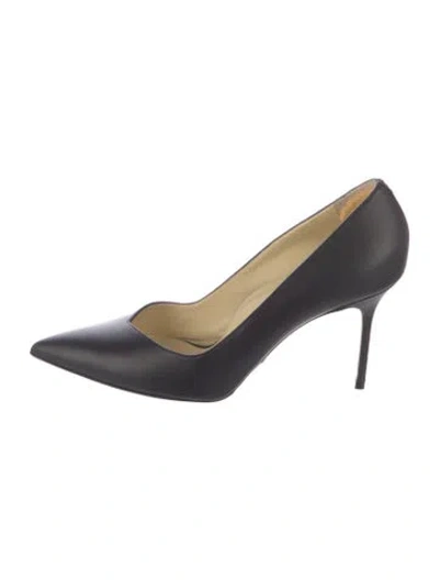 Pre-owned Sarah Flint Leather Pumps In Black