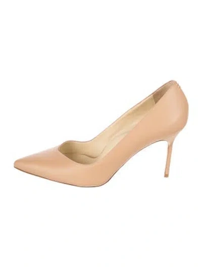 Pre-owned Sarah Flint Leather Pumps In Neutral