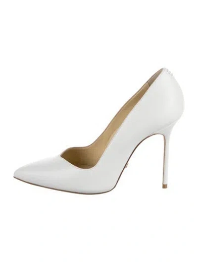Pre-owned Sarah Flint Leather Pumps In White