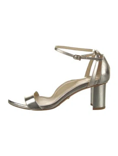Pre-owned Sarah Flint Leather Sandals In Gold
