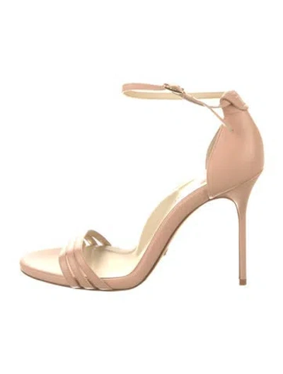 Pre-owned Sarah Flint Leather Sandals In Pink