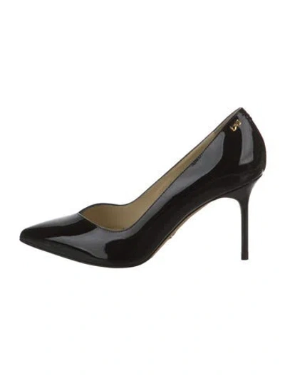 Pre-owned Sarah Flint Patent Leather Pumps In Black