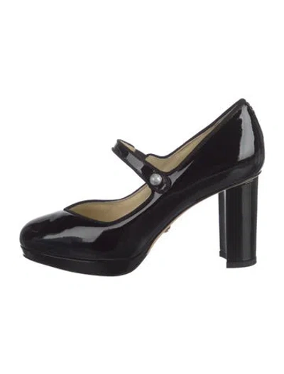 Pre-owned Sarah Flint Patent Leather Pumps In Black
